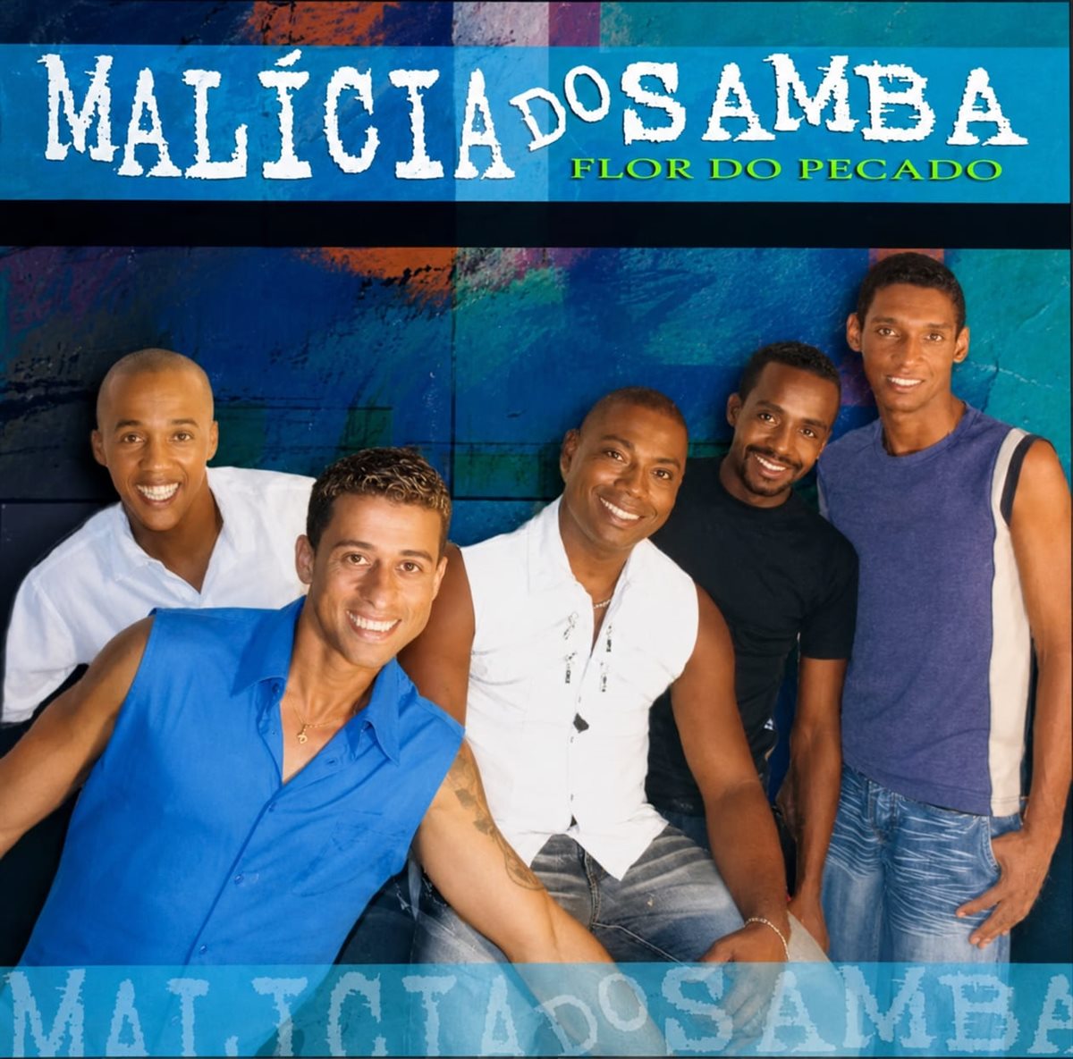 Capa do CD Flor do Pecado, do grupo Malícia do Samba