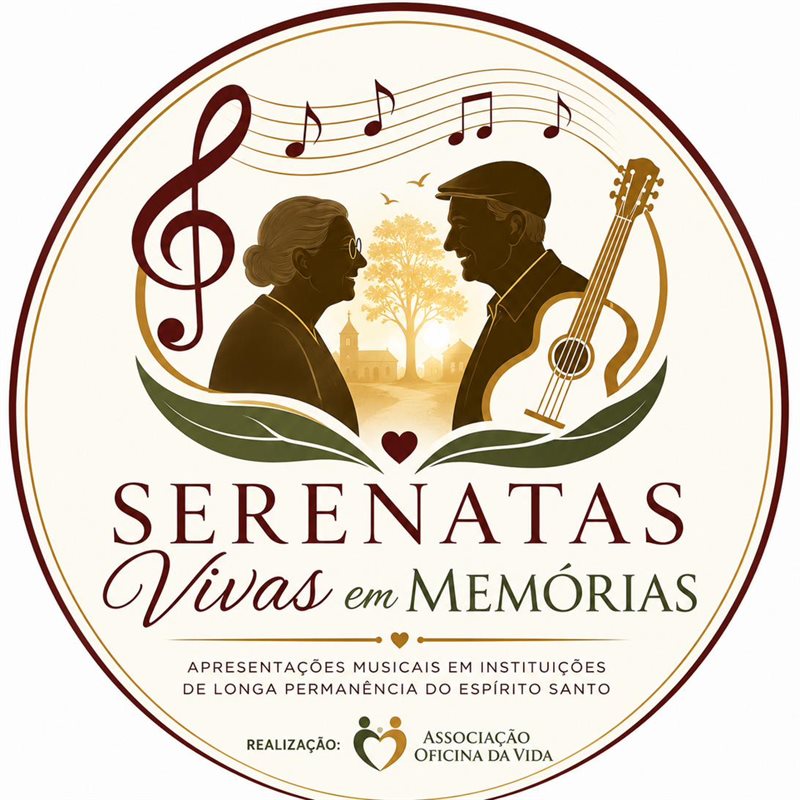 Marca do projeto Serenatas Vivas em Memórias