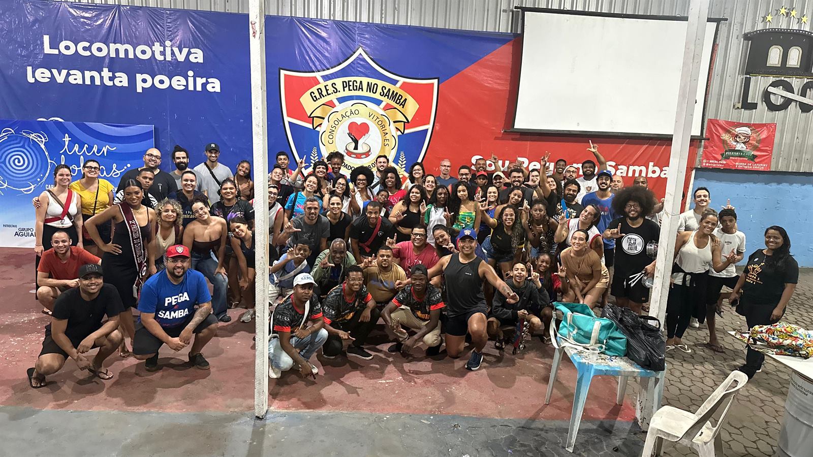 Foto de grupo do Tecer Folias
